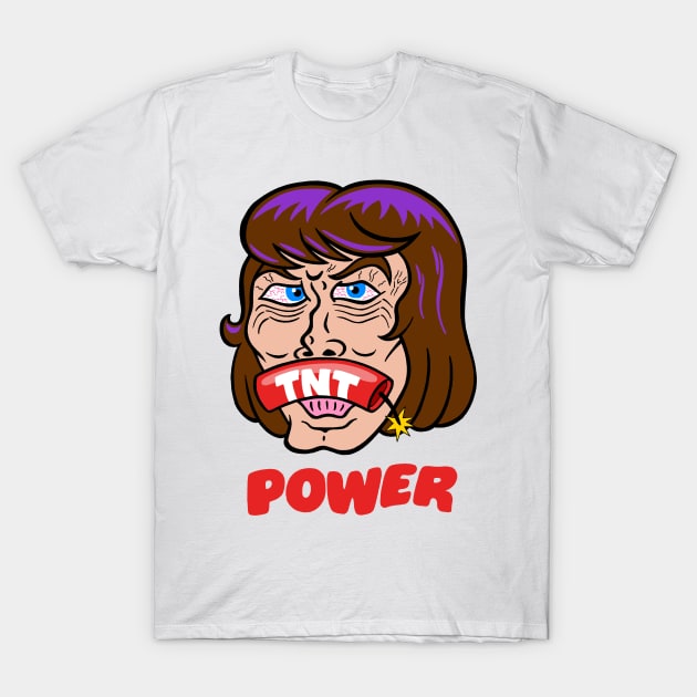 POWER T-Shirt by andewhallart